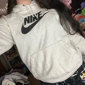 Light Gray Nike Hoodie